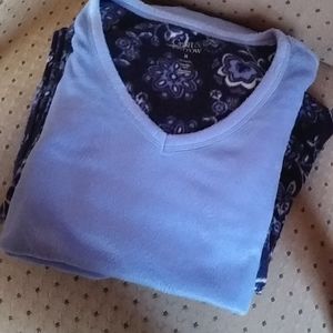 NWOT Croft & Barrow Pajama Set Large